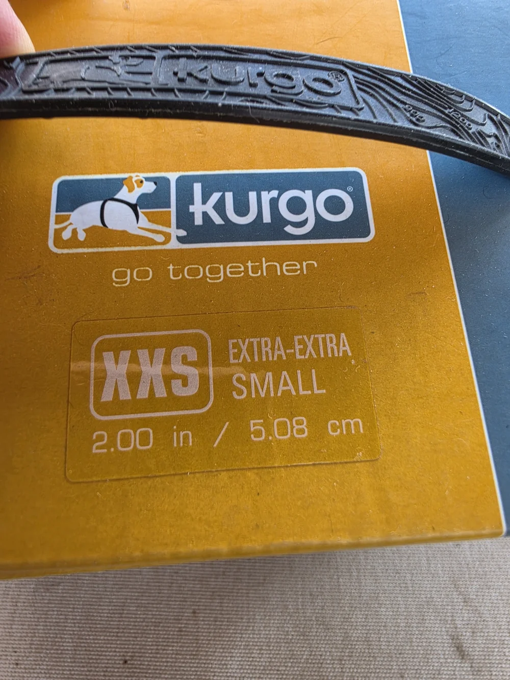 Kurgo Dog Shoes - Orange & Black Step N Strobe